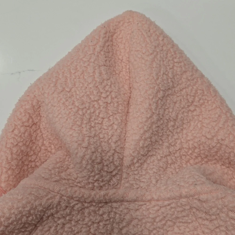 Patagonia Light Pink Retro Sherpa Hoodie Size 5T - Picture 9 of 9
